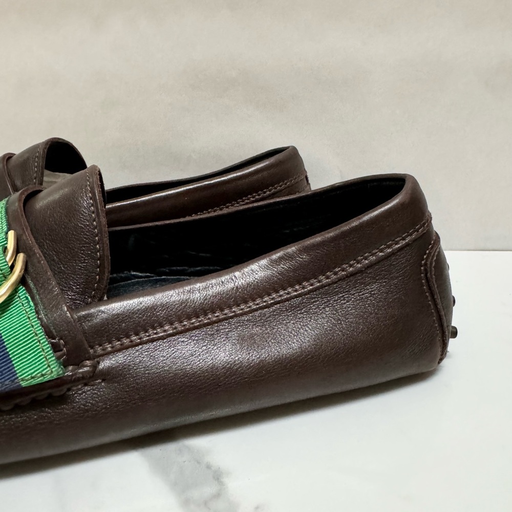 Ralph Lauren Collection Made in Italy Driving Loafer - Picture 4 of 11